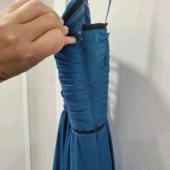 Hailey by Adrianna Papell Strapless Gown - Picture 5 of 8